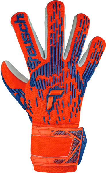 Reusch Attrakt Freegel Silver Junior 5472235 2210 blue orange front